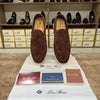 Loro Piana Summer Walk Loafer Suede - Dark Brown