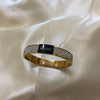 Bulgari Shine Black Golden Bracelet