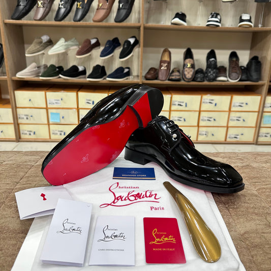 Christian Louboutin Chambeliss Patent Major Shoes