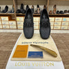 Louis Vuitton Black Embossed Black Buckle Normal Loafer