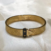 Louis Vuitton Mini Embossed Golden Bracelet