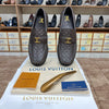 Louis Vuitton New Brown Embossed Major Loafers