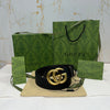 Gucci Golden GG Buckle Belt Black