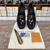 . Louis.Vuitton Brown Flower Major Loafers
