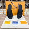 LV Men's Sandal Black Embossed