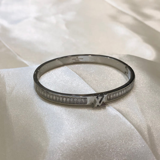 Louis Vuitton Mini LV Logo Bracelet