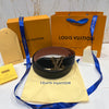 LV Golden LV Logo Reversible Belt Black/Brown