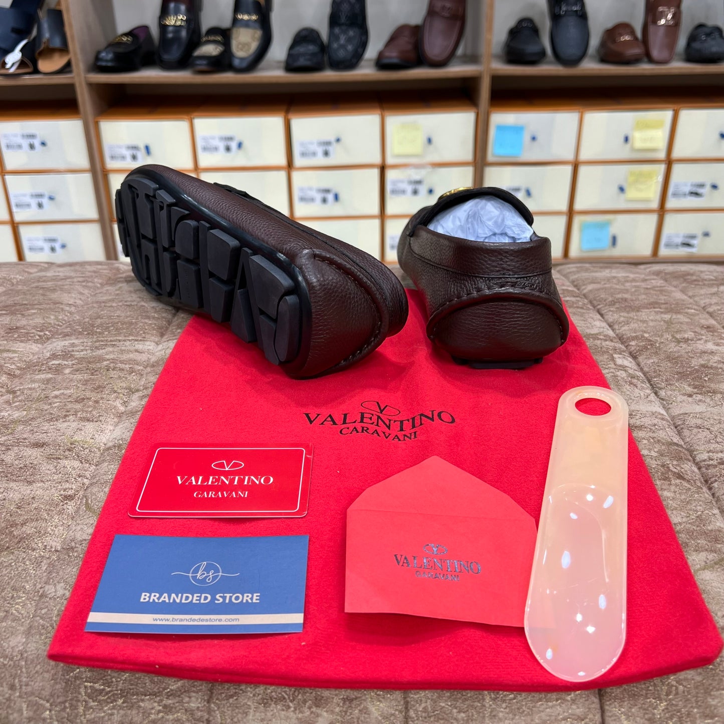 Valentino Garavani Normal Loafers Brown