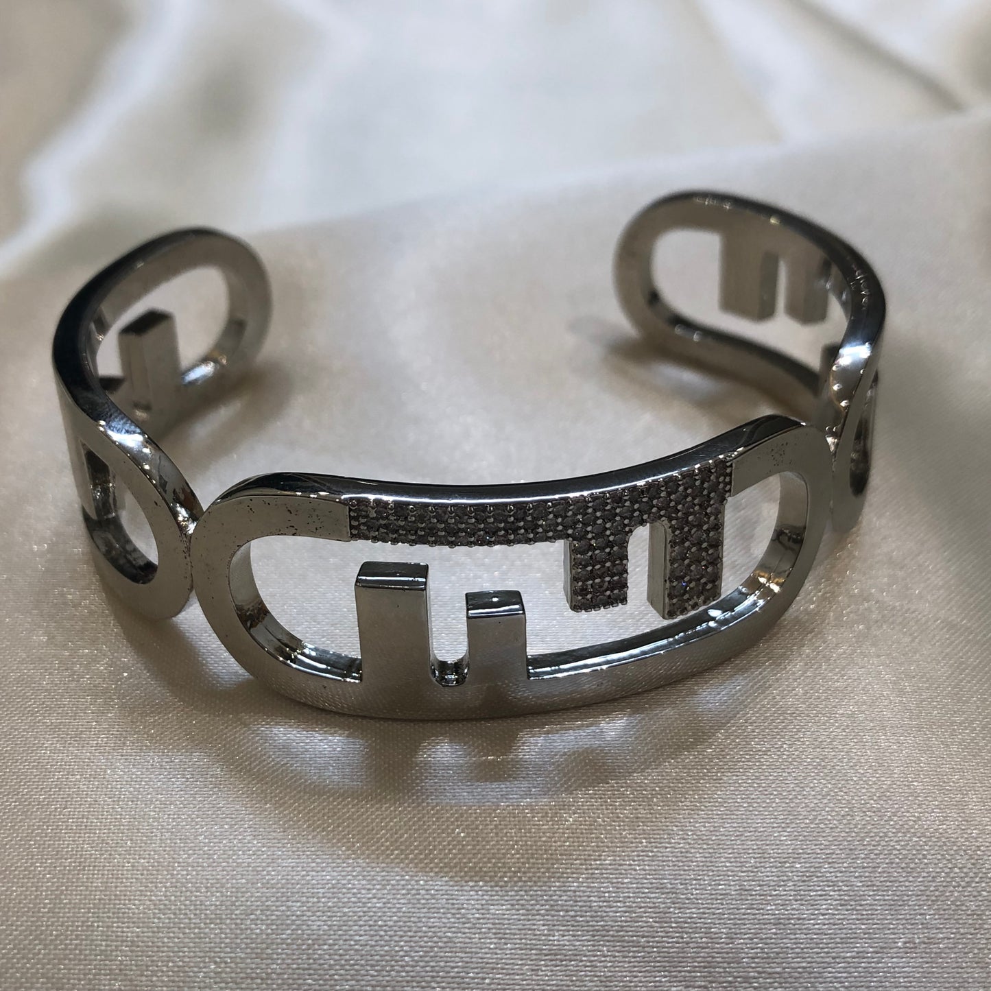 Fendi FF Silver Bracelet