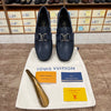 Louis Vuitton Blue Flower Normal Loafer