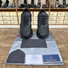 Prada Leather and Re-Nylon high top sneakers - Black