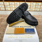 Louis Vuitton Black Embossed Grained Leather Chunky Major loafer