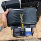 YSL Black Kate Tassel Leather Bag