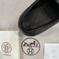 Hermes Paris Major Loafer In Black Grain Leather