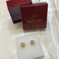 Valentino Golden Earrings Studs