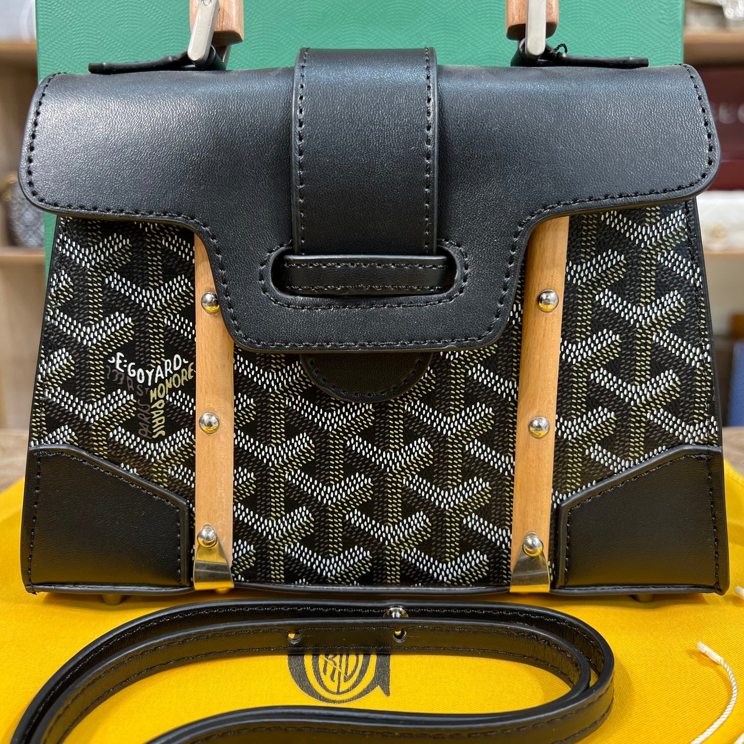 Goyard Pattern Mini Bag