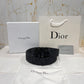 Dior Black DIOR Buckle Reversible Belt Black