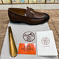 Hermes Brown Major Loafer