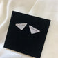 Prada Logo Silver Earrings Studs