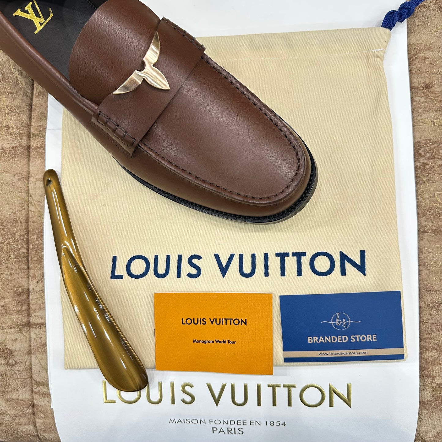 Louis Vuitton - Oxford Major Loafer - Brown