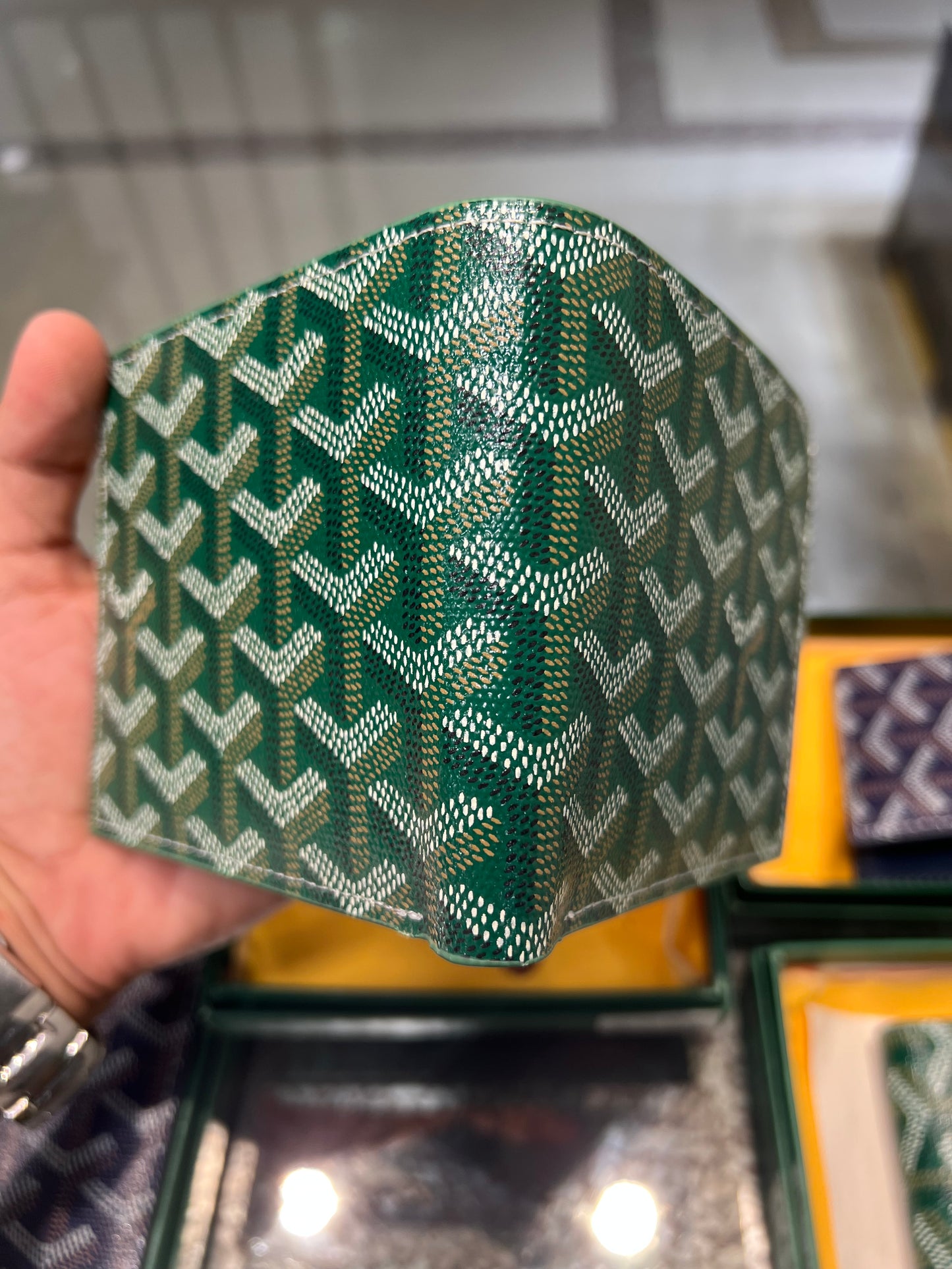 Goyard Green Wallet