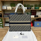 Dior Canvas Tote Bag Blue