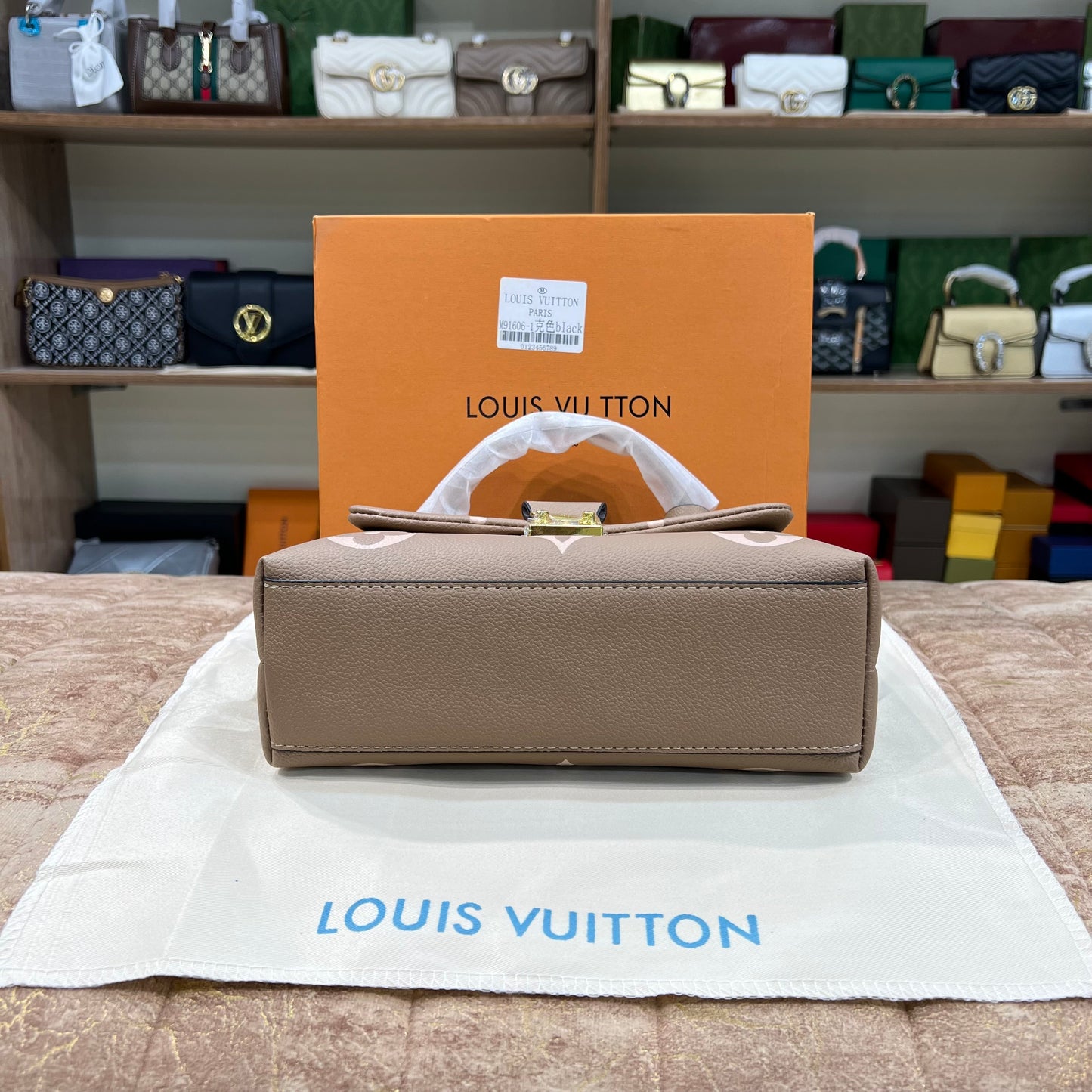 Louis.Vuitton Grey Mini Bag