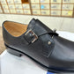 Christian Louboutin Chambeli Monk Strap Leather Major Loafers