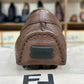 Fendi Brown Golden Buckle Normal Loafers