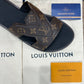 LV Men's Sandal Brown Pattern
