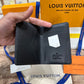 Louis Vuitton Black Pocket Organizer Wallet