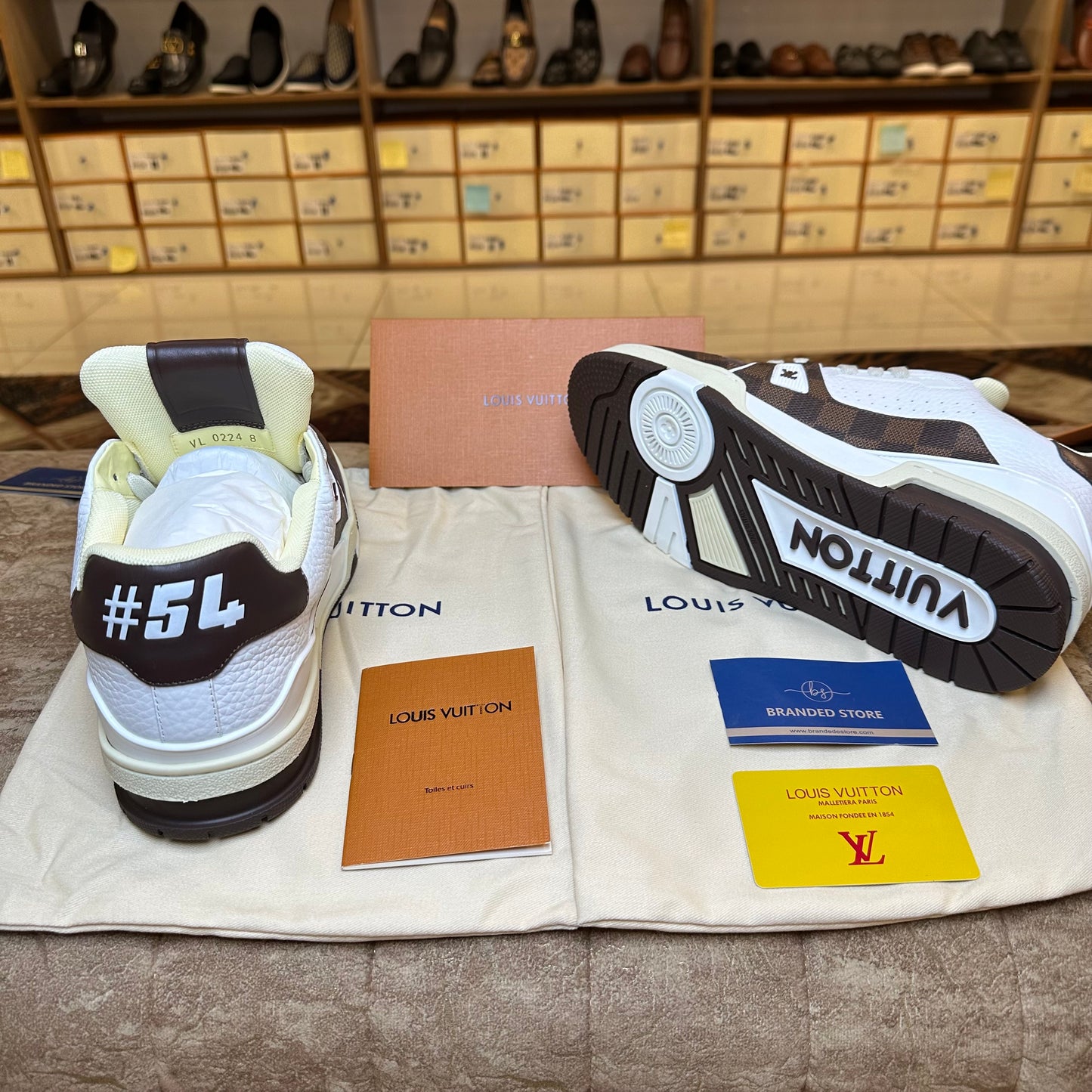 Louis Vuitton Trainer Sneaker - Brown