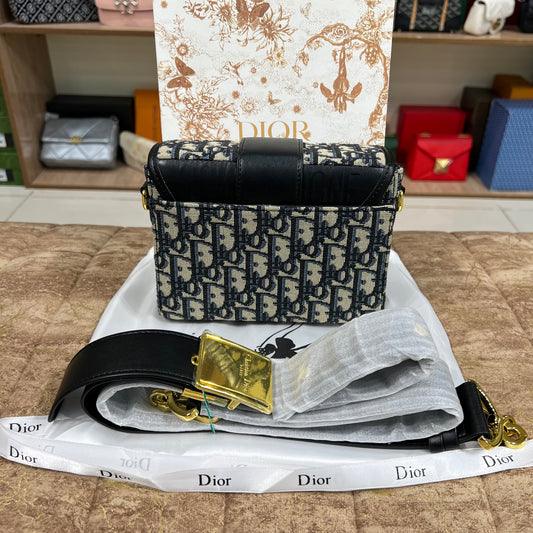 Dior Canvas Pattern Mini Bag