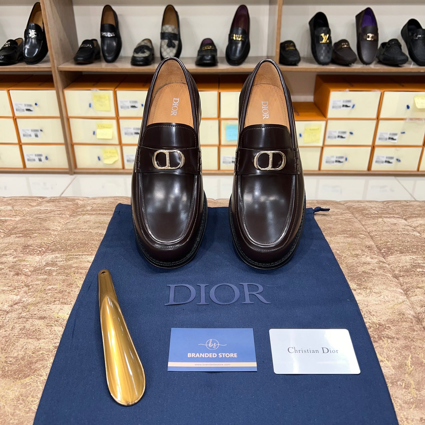 Dior CD Major Loafer Brown