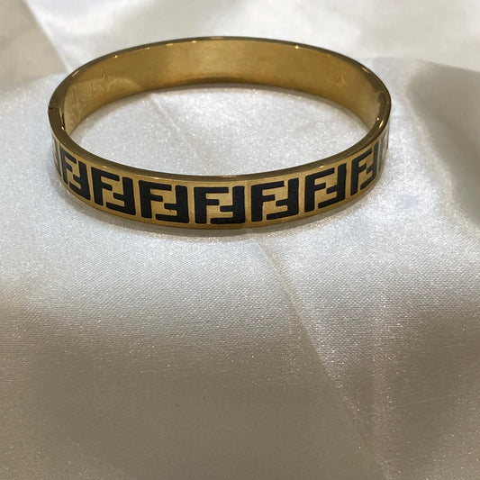 Fendi FF Golden Bracelet