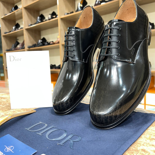 Dior Logo Printed Timeless Oxford Shoes