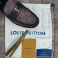 Louis Vuitton Damier Major Loafers Brown