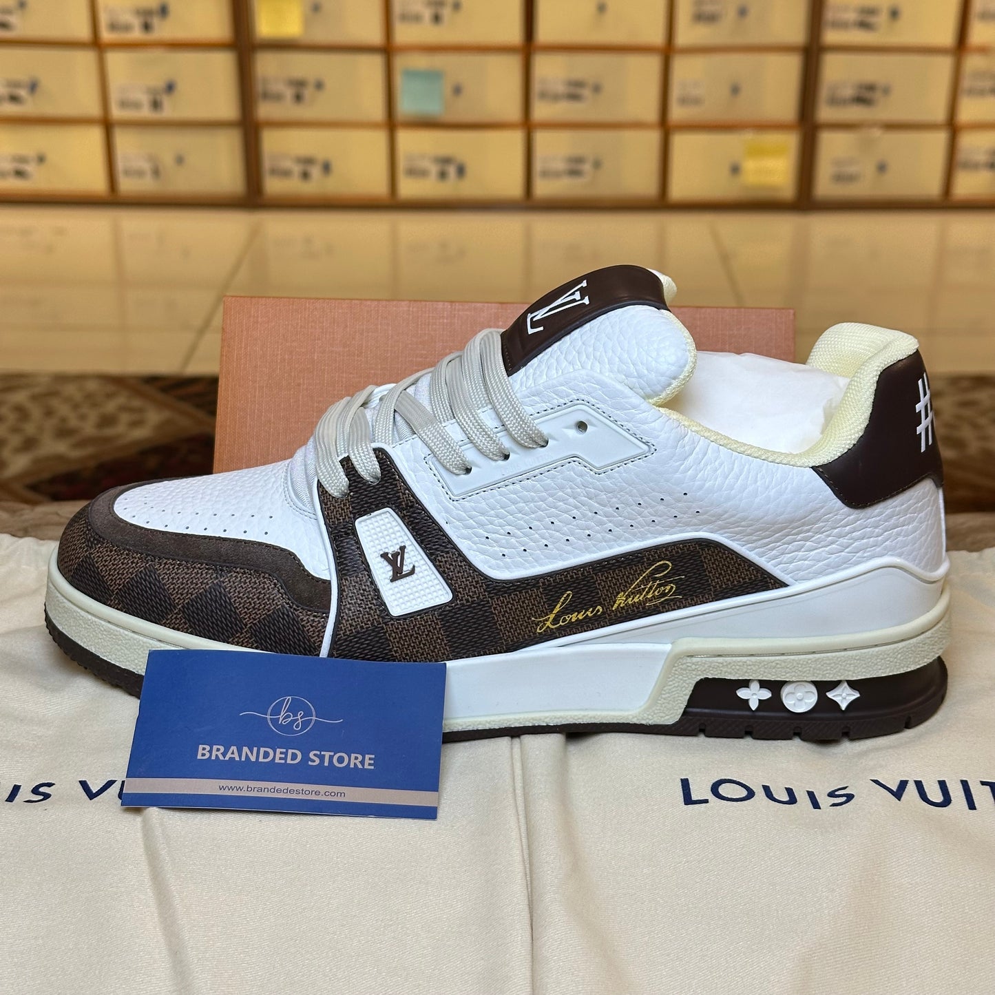 Louis Vuitton Trainer Sneaker - Brown