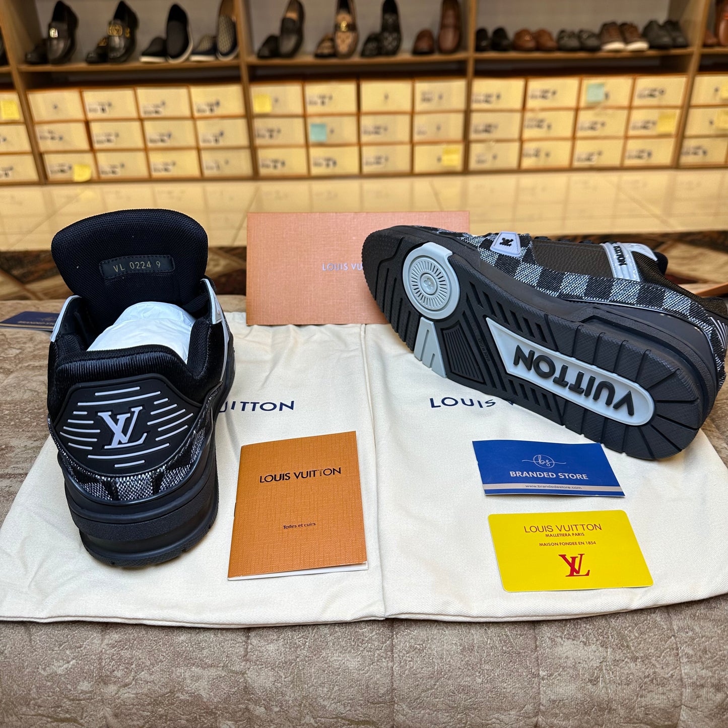 Louis Vuitton Trainer Sneaker - Black