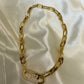 Fendi FF Golden Necklace