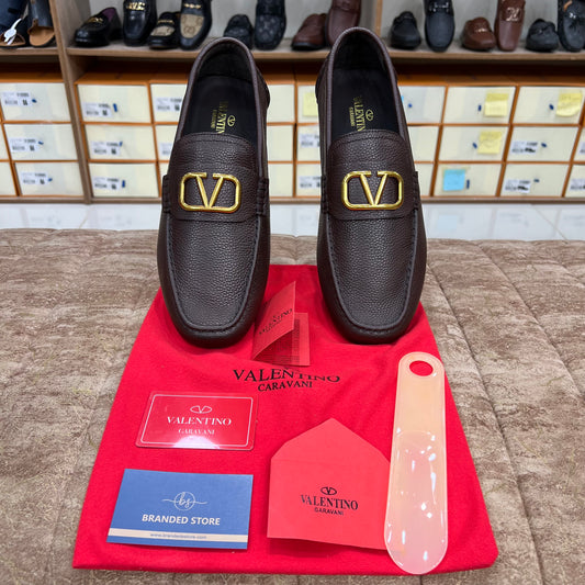 Valentino Garavani Normal Loafers Brown