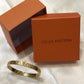 Louis Vuitton Embossed Golden Bracelet