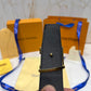 LV Golden Logo Reversible Belt Brown/Black