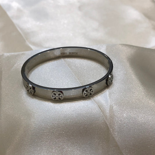 Tory Burch Stud Silver Bracelet
