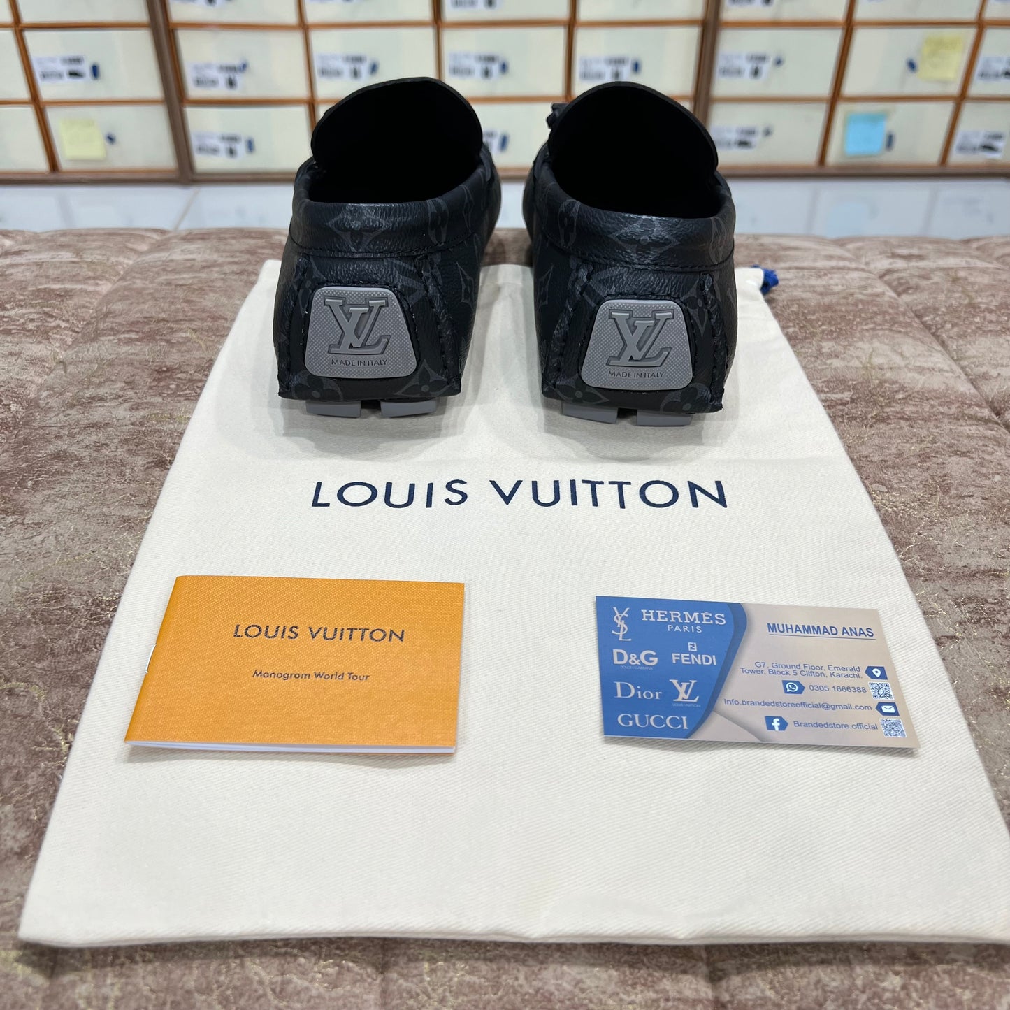 Louis Vuitton Grey Printed Normal Loafers