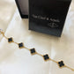 Van Cleef Gold Black Bracelet