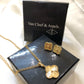 Van Cleef Necklace Set Golden