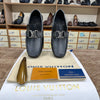Louis Vuitton Black Flower Normal Loafer