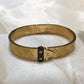 Louis Vuitton Mini Embossed Golden Bracelet