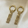 Fendi Logo Golden Earrings